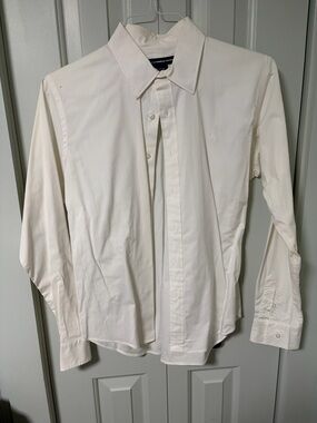 Women’s Classic Button-Down Dress Shirt - Cream